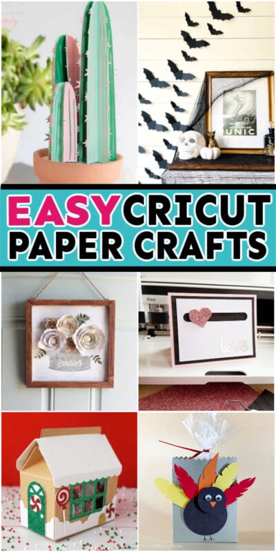 21 Simple Cricut Paper Projects - Play Party Plan